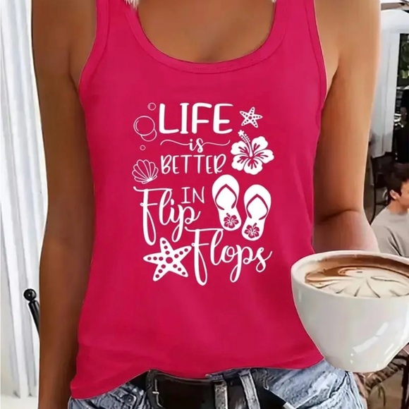 Graphic Tank Top NIP XL (2 available) - Picture 1 of 2